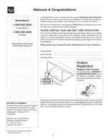 Preview for 2 page of Frigidaire TGF303AWA Use & Care Manual