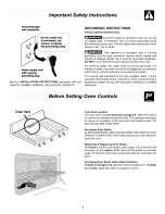 Preview for 5 page of Frigidaire TGF303AWA Use & Care Manual