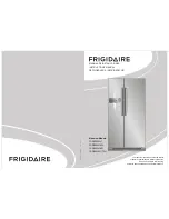 Предварительный просмотр 1 страницы Frigidaire W) Instruction Manual