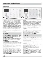 Предварительный просмотр 44 страницы Frigidaire Washer Use & Care Manual