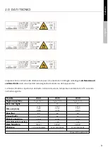 Preview for 9 page of Frigo2000 LIFE W30 Maintenance And User Manual