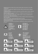 Preview for 3 page of FRIGOGLASS ICM2000 [R290] User Manual