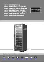 FRIGOGLASS ICOOL 1300 HD [R290] User Manual preview