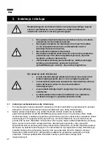 Preview for 27 page of FRIGOGLASS ISLIM User Manual