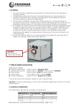 Предварительный просмотр 8 страницы FRIGOMAR CU50VFD User Instruction