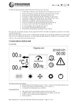 Предварительный просмотр 13 страницы FRIGOMAR CU50VFD User Instruction