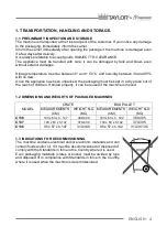 Preview for 5 page of Frigomat AGG.2014 Series Use And Maintenance Manual