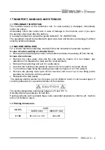 Preview for 5 page of Frigomat TAYLOR IC135 Series Operatinginstructions And Maintenance