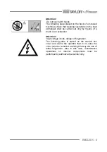 Preview for 7 page of Frigomat TAYLOR IC135 Series Operatinginstructions And Maintenance