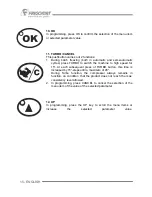 Предварительный просмотр 20 страницы Frigomat Twin lcd 35 Manual For Use And Maintenance