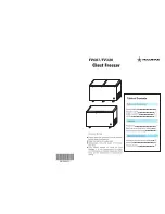 Frigostar FV320 User Manual предпросмотр