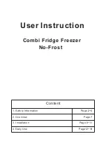 Preview for 62 page of Frilec BONSSBS442-4NFA+DARKINOX User Instruction