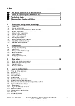 Preview for 3 page of FRIMED AF140E Use And Maintenance Manual