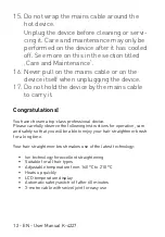 Preview for 13 page of Fripac Mondial K-4227 User Manual