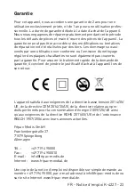 Preview for 24 page of Fripac Mondial K-4227 User Manual