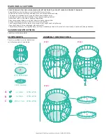 Preview for 2 page of Frisco 296684 Assembly Instructions