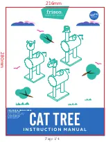 Frisco CAT TREE Instruction Manual preview