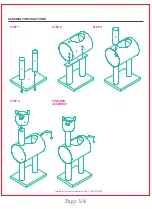 Предварительный просмотр 3 страницы Frisco CAT TREE Instruction Manual