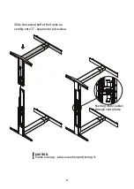 Предварительный просмотр 11 страницы FRISKA Stockholm Bluetooth Corner Standing Desk Assembly Instructions Manual