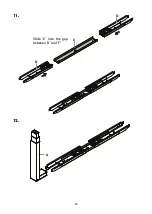 Предварительный просмотр 13 страницы FRISKA Stockholm Bluetooth Corner Standing Desk Assembly Instructions Manual