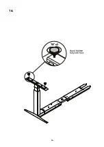 Предварительный просмотр 16 страницы FRISKA Stockholm Bluetooth Corner Standing Desk Assembly Instructions Manual