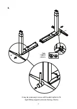 Preview for 7 page of FRISKA Stockholm Corner Desk Assembly