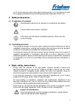 Preview for 7 page of Fristam Pumpen FC Series Operator'S Manual