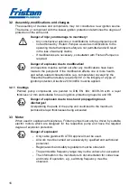 Preview for 16 page of Fristam Pumpen FC Series Operator'S Manual