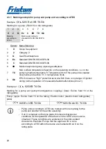 Preview for 20 page of Fristam Pumpen FC Series Operator'S Manual