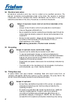 Preview for 22 page of Fristam Pumpen FC Series Operator'S Manual