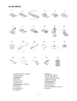 Предварительный просмотр 3 страницы Frister Rossmann 404 QUILTER PROFESSIONAL Quick Reference Instructions