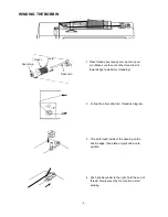 Предварительный просмотр 4 страницы Frister Rossmann 404 QUILTER PROFESSIONAL Quick Reference Instructions