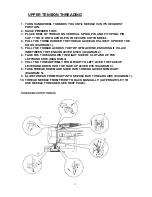 Предварительный просмотр 7 страницы Frister Rossmann 404 QUILTER PROFESSIONAL Quick Reference Instructions