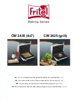 Fritel CW 2425 User Manual preview