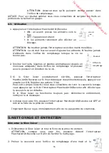 Preview for 16 page of Fritel SJ 4065 Instruction Manual