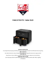 Fritel SNACKTASTIC 8180 DUO User Manual preview