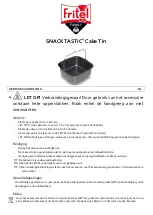 Fritel SNACKTASTIC User Manual preview