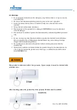 Preview for 11 page of FRITERM FDH Installation, Operation And Maintenance Manual