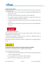 Preview for 54 page of FRITERM FDH Installation, Operation And Maintenance Manual