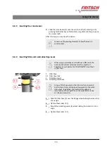 Preview for 25 page of Fritsch 16.60 0 Series Operating Instructions Manual