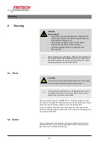 Preview for 30 page of Fritsch ANALYSETTE 18 Operating Instructions Manual