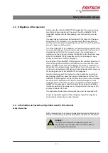 Preview for 11 page of Fritsch ANALYSETTE 28 IMAGESIZER Operating Instructions Manual