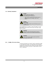 Preview for 23 page of Fritsch ANALYSETTE 28 IMAGESIZER Operating Instructions Manual