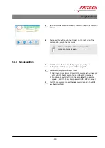 Preview for 39 page of Fritsch ANALYSETTE 28 IMAGESIZER Operating Instructions Manual