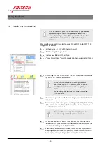 Preview for 40 page of Fritsch ANALYSETTE 28 IMAGESIZER Operating Instructions Manual