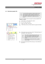 Preview for 41 page of Fritsch ANALYSETTE 28 IMAGESIZER Operating Instructions Manual