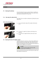 Preview for 46 page of Fritsch ANALYSETTE 28 IMAGESIZER Operating Instructions Manual