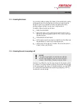 Preview for 47 page of Fritsch ANALYSETTE 28 IMAGESIZER Operating Instructions Manual