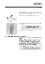 Preview for 51 page of Fritsch ANALYSETTE 28 IMAGESIZER Operating Instructions Manual