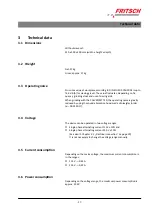 Preview for 19 page of Fritsch ANALYSETTE 3 Operating Instructions Manual